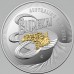 AUSTRALIA 2020 . ONE 1 DOLLAR . PROOF COIN . EUREKA GOLD RUSH